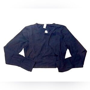 🆕 VSX Victoria’s Secret | Cropped Long Sleeve Open Back Top | Athleisure